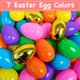 thumbnail image 4 of Huevos de Pascua Sufuplay 100 piezas, set de plástico colorido de 7,5 cm, 4 of 8