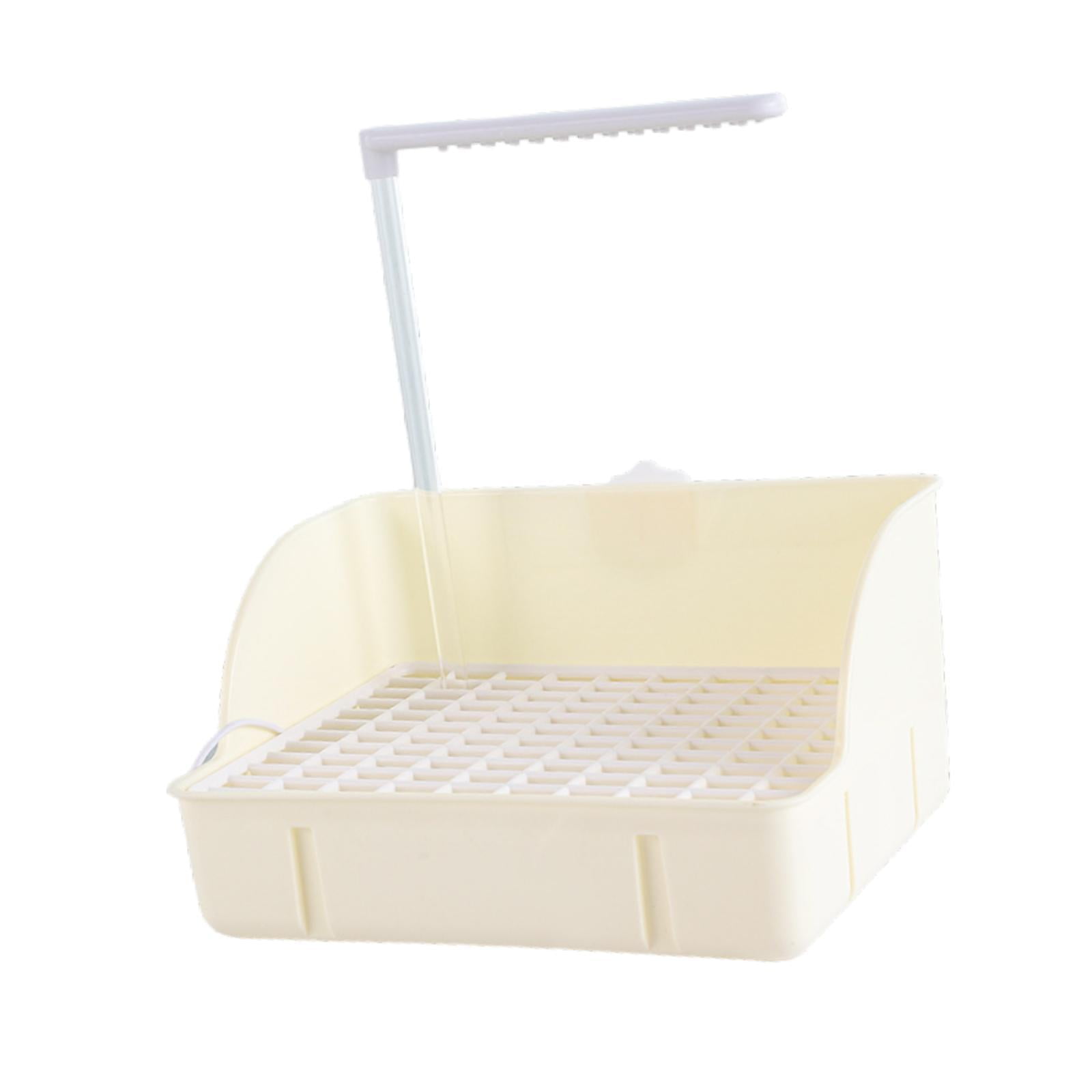 Caja De Baño Para Pájaros Para Mascotas, Caja De Ducha Reutilizable Para Loros, Cuenco De Agua Para Periquitos, Color Blanco Canario