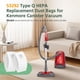 thumbnail image 2 of Bolsas para Aspiradora Isinlive HEPA Tipo QC Kenmore 53292, Paquete de 10, 2 of 3