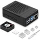 thumbnail image 1 of Caja iUniker ABS para Raspberry Pi 4 con Ventilador y Disipador, 1 of 2