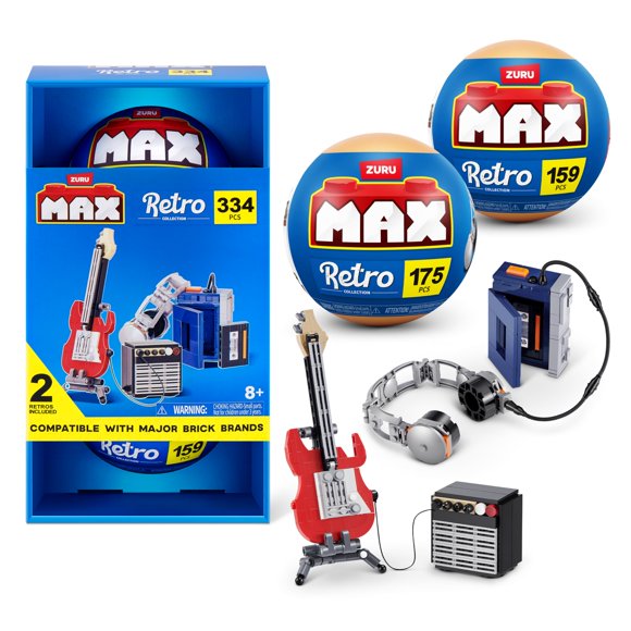 Set de Bloques de Construcción Max Build More 334 Piezas