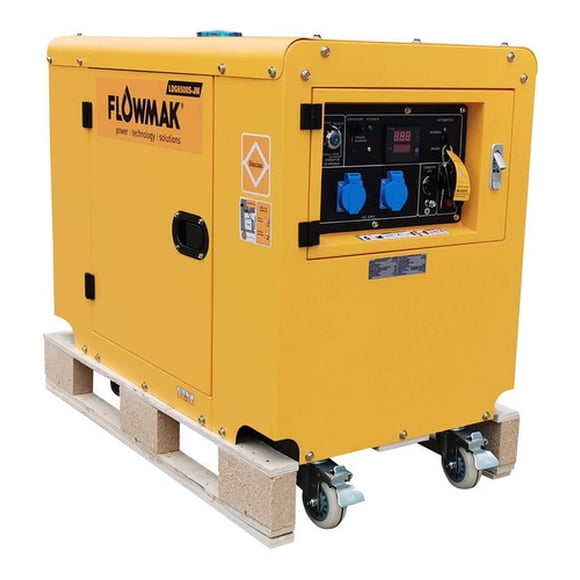 Generador Diesel 5000 W (5kw) Ats - Flowmak Ldg6500s-jm 220v