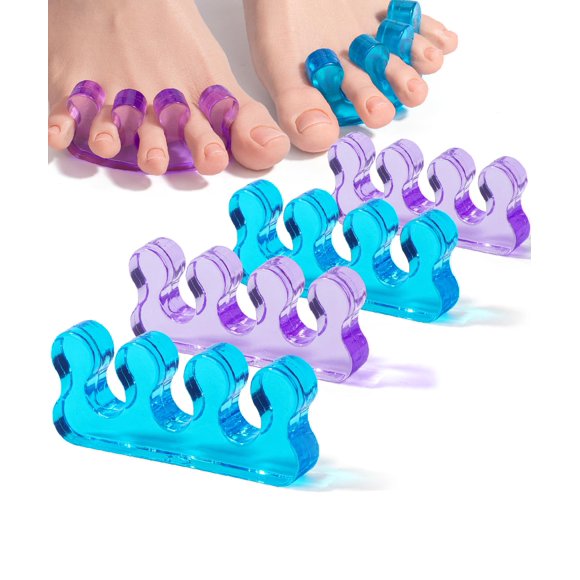Separadores de dedos DR JK 2 pares azul y morado