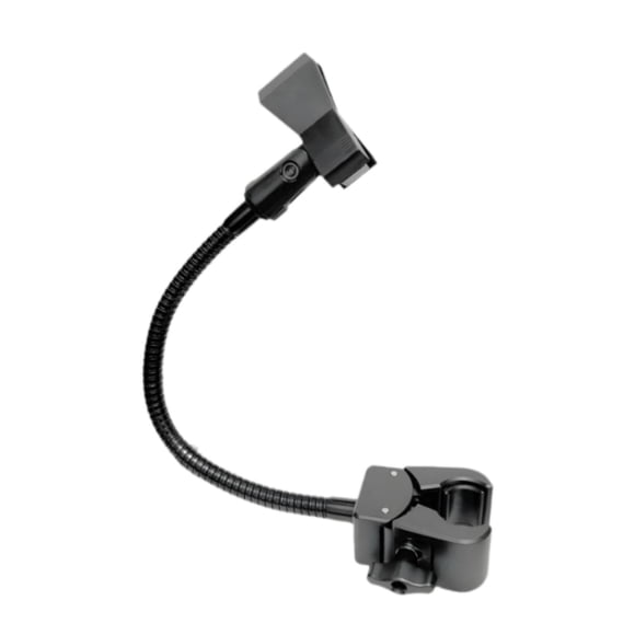 Soporte De Micrófono Ajustable De 360 grados Para Grabación En El Manillar De La Bicicleta. Se Adapta A Micrófonos De 15 A 50 Mm.