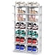 thumbnail image 1 of Organizador de Zapatos Apilable ZOINLIY Estante de Plástico Gris, 1 of 8