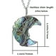 thumbnail image 2 of Collar HESHPAWS Tree of Life con Colgante Luna Creciente y 7 Cristales de Chakra, 2 of 3
