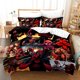 thumbnail image 1 of Dead-pool 3 PCS Comforter Set with 2 Pillowcases,Deadpoo-l Bedding Set Sheet Set for Kids Adults,All Season Lightweight, 1 of 5