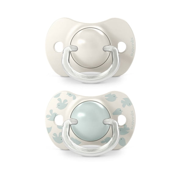 Chupete 6-18 Meses Fisiologico Silicona Birdies Verde