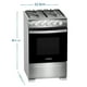 thumbnail image 3 of Cocina de Piso a Gas 51 cm 4 platos Mabe CMC20AXX-2, 3 of 10