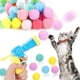 thumbnail image 1 of Pistola lanzadora de bolas para gatos MeoHui, 31 unidades con 30 bolas de peluche, 1 of 7