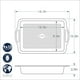 thumbnail image 3 of Molde para tartas Nordic Ware Treat rectangular de acero al carbono de 9 x 13, 3 of 3