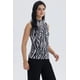thumbnail image 2 of Polera Mujer Elasticada Blanco / Negro, 2 of 4