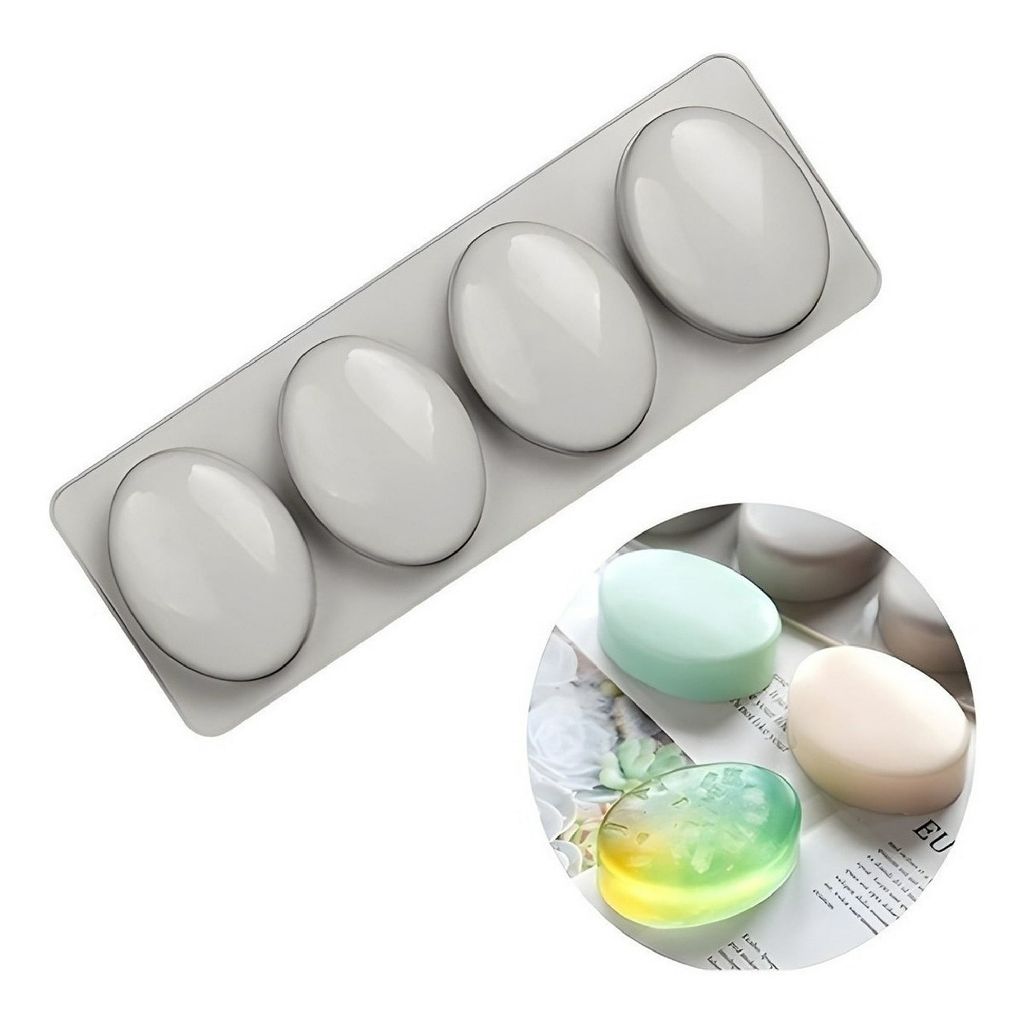 Genérico - Moldes Silicona Molde De Silicona Jabon Molde Jabon Ovalado