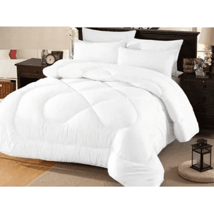 Genérico - Cubrecama Verano Quilt 2 Plazas Color Negro