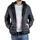 thumbnail image 4 of Parka Chaqueta Hombre Frisada Gorro Cierre Negro 919, 4 of 6