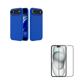 thumbnail image 1 of Carcasa Goma Lamina Vidrio Para iPhone 17 Air Azul, 1 of 4