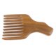 thumbnail image 1 of 4.7 "Desenredar Pelucas De Peine De Pelo De Elevación De Madera Trenza Afro Hair Pro Cepillo De Bolsillo, 1 of 5