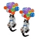 thumbnail image 3 of 2pcs Colgante Lindo Creativo Del Ornamento Que Cuelga Del Encanto Del Coche Con Globos Coloridos, 3 of 5