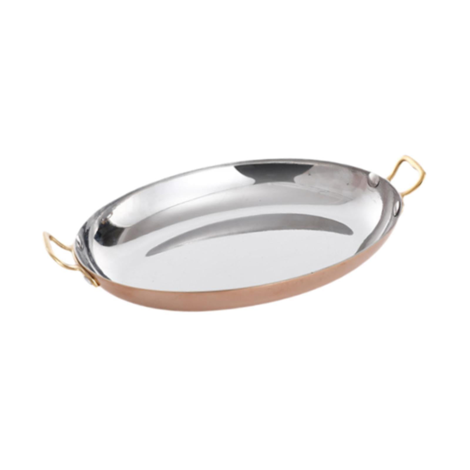 Bothyi - Olla Para Ramen Con Asa Doble, Ovalada, De Agarre Cómodo, Para Fideos, Ensaladas, Estilo Plancha C