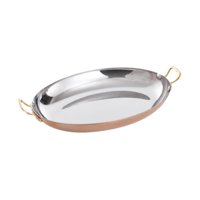 Bothyi - Olla Para Ramen Con Asa Doble, Ovalada, De Agarre Cómodo, Para Fideos, Ensaladas, Estilo Plancha C