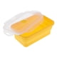 thumbnail image 3 of Plegable de silicona Lunch Box Bowl Bento Plegable Almacenamiento de alimentos 540ML Amarillo, 3 of 3