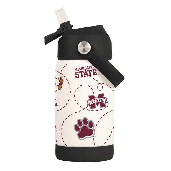 Botella infantil con logo de Mississippi State Bulldogs 355 ml