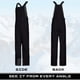 thumbnail image 3 of Mono con peto Arctix Essential, aislante, para hombre, color negro, talla L, 3 of 6