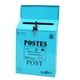 thumbnail image 2 of Creative Iron Mail / Letter / Post / Newspaper Box Box Blue_Big Letters, 2 of 5