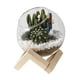 thumbnail image 2 of Maceta De Cristal Con Adornos Florales, Maceta Creativa Para Jardín Al Aire Libre, Hotel, 10cm, 2 of 5