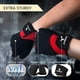 thumbnail image 4 of Guantes de entrenamiento ATERCEL para hombre y mujer (rojos, M), 4 of 7