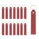 thumbnail image 1 of Uxcell 20 Pcs Blanks de Llavero de Cuero PU a Granel para Grabado Láser Kit de Llavero de Cuero con Anillos para Llaves para Suministros de Bricolaje Regalos (Rojo Oscuro, 5.3" x 0.8"), 1 of 6