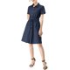 thumbnail image 2 of INSPIRE CHIC Vestido Mini de Mujer para Regreso a Clases con Ajuste y Vuelo, Cuello con Bolsillo, Cintura Elástica, Talla XL, Azul, 2 of 8