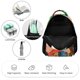 thumbnail image 3 of Chico Bon Bon Mono Con Cinturón De Herramientas Mochila Escolar Para Niños Y Niñas Mochila Infantil De Alta Calidad Ligera Grande Y Duradera 43x15x32cm, 3 of 6
