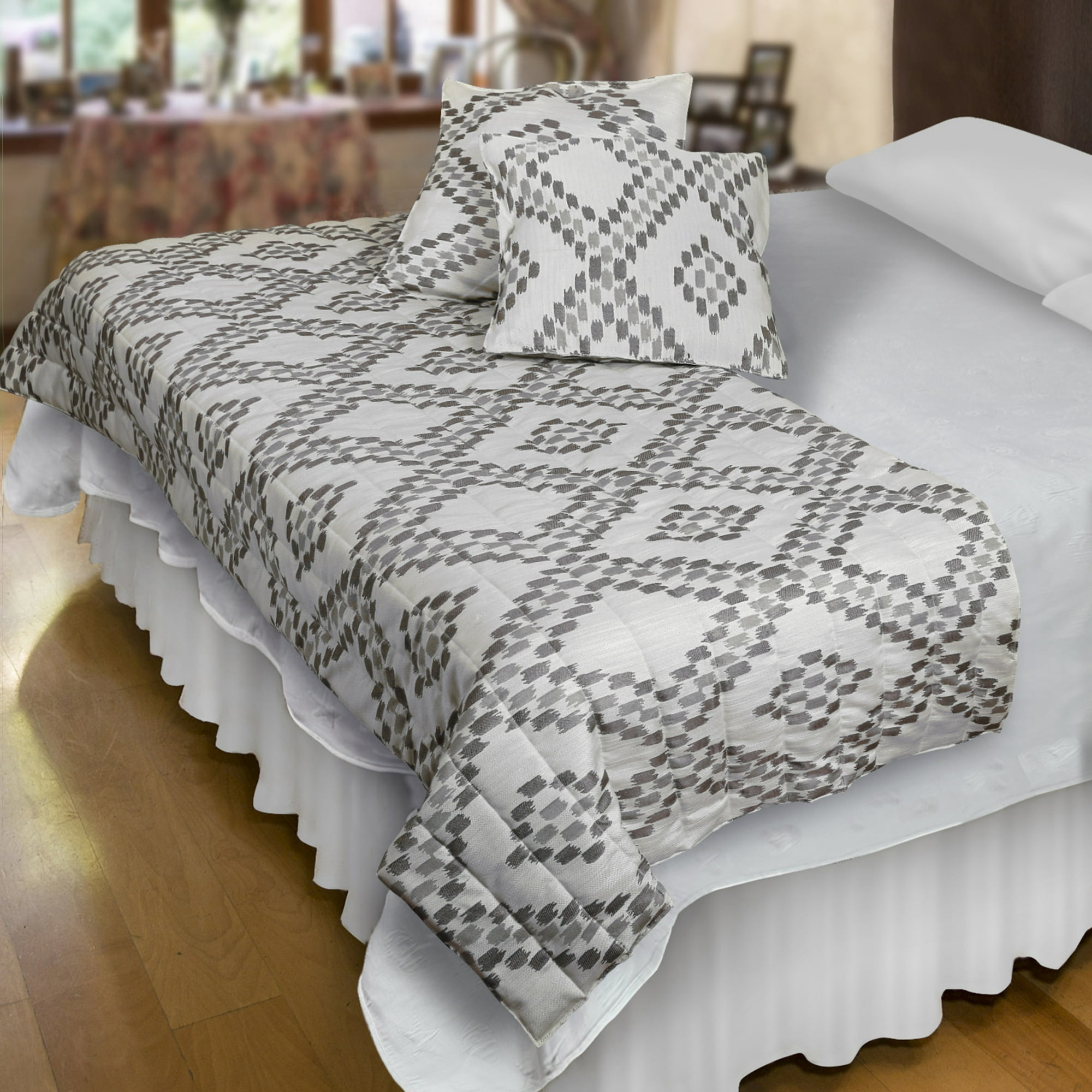 Mallorca - Piecera Con Fundas Boston Ocre Reversible