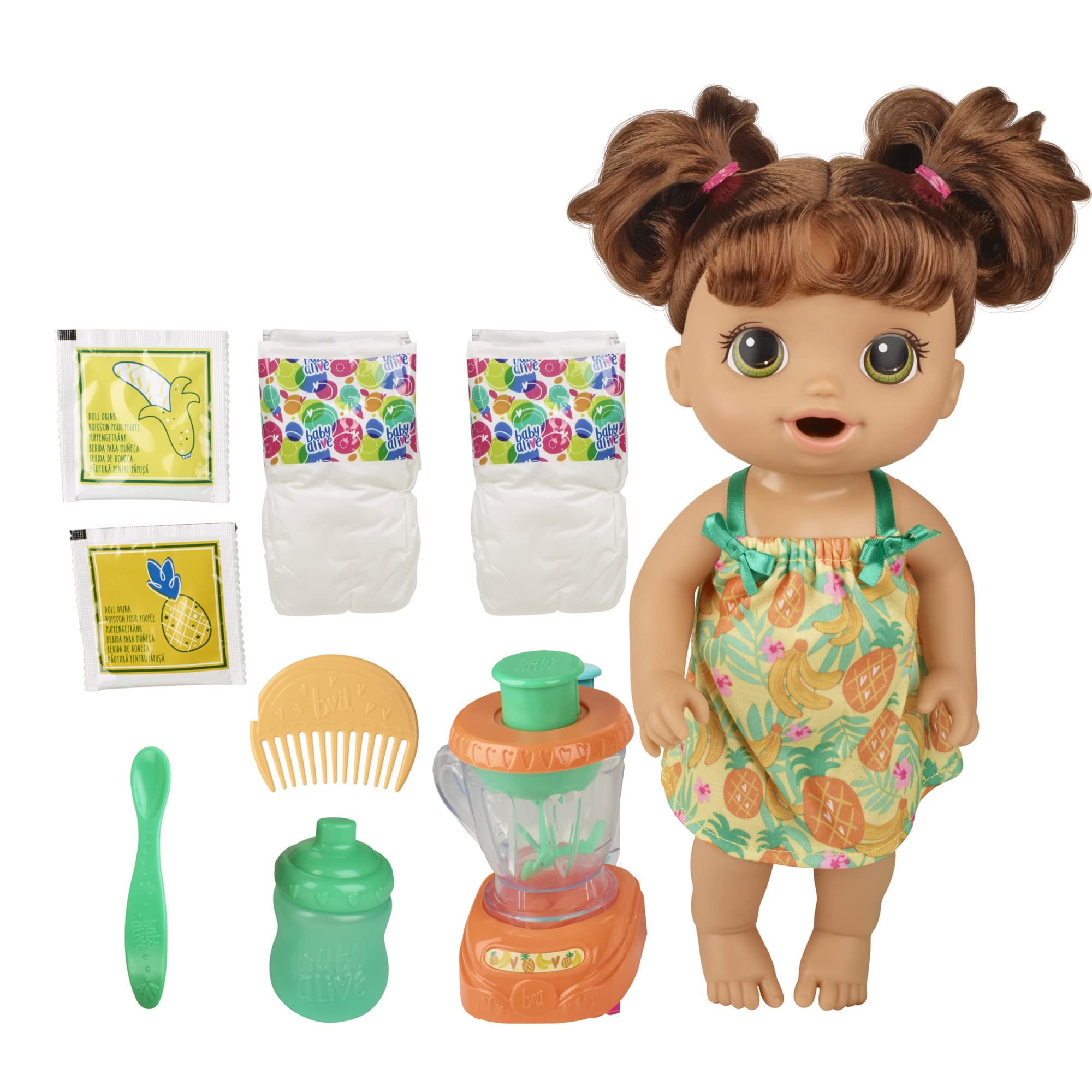 Baby Alive Magical Mixer Baby Doll Tropical Treat Con Batidora