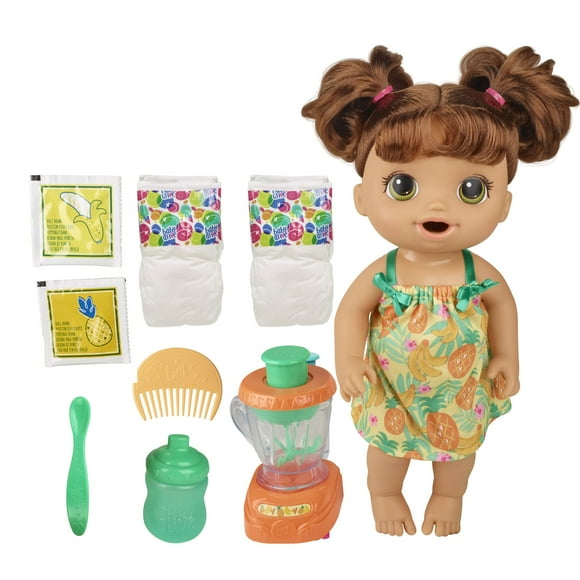 Muñeca Baby Alive Magical Mixer Tropical Treat con Batidora