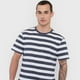 thumbnail image 3 of Polera Hombre Rayas Gris Corona, 3 of 5