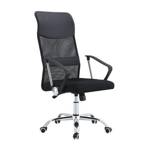 Arthome - Silla De Oficina Ejecutiva Londres Ergonomica Color Negro Bm-526