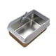 thumbnail image 3 of Caja De Arena Para Gatos Antisalpicaduras Resistente Bandeja De Arena Para Gatitos Gatos Gris Claro, 3 of 5