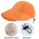 thumbnail image 3 of Sombrero reversible 2 en 1 de ala ancha para mujer con protección UV para playa y golf, 3 of 5