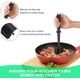 thumbnail image 2 of Picadora de carne, espátula de 5 cuchillas para carne molida de cocina | Herramientas para mezclar y picar carne molida de hamburguesa | Para utensilios de cocina antiadherentes (negro), 2 of 7