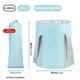 thumbnail image 1 of Relax and Refresh Anywhere with our Collapsible Foot Bath Basin - Portable, Washable, and Stylish! Perfect for Traveling, Camping, and Outdoor Activities. Available in Pink, Blue, and Grey. Best Gifts, 1 of 4