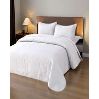 Imac Hogar - Cubrecama Quilt Primavera Verano Con Pompones King-Superking