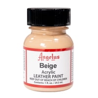 Pintura Acrílica Para Cuero Angelus Beige 30 Ml