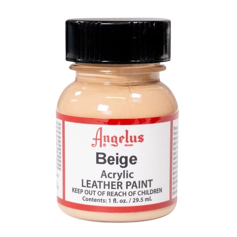 Pintura Acrílica Para Cuero Angelus Beige 30 Ml