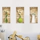 thumbnail image 4 of Set Of 3, 3D PVC Removable Wall Art Sticker Decals DIY, White Flower And Green Vase, Simulation Vase Wall Decal For Living Room Porch, Home Decor, 8.6in*17.7in, 4 of 4