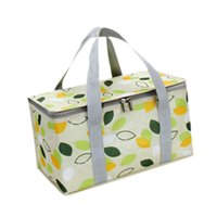 Magideal - Bolso De Comestibles Con Aislamiento Bolso De Bolso De Comestibles Con Mango Bolso De Entrega De Comida Portátil Para Hacer Compras De Picnic Barra De