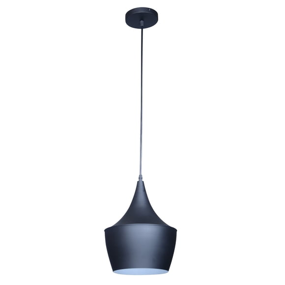 Lámpara colgante Bromi Design Berkley negra B6001 E26 40 W