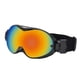 thumbnail image 4 of Gafas De Esquí De Nieve Lente Antivaho Snowboard Motonieve Marco Negro Lente Roja, 4 of 5
