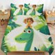 thumbnail image 1 of The Good Dinosaur Cartoon Bedding Sets Ultra Soft Skin-Friendly Duvet Cover 3 Piece, Cute Comforter Cover Bed Set for Boys Girls Kids, 1 of 5
